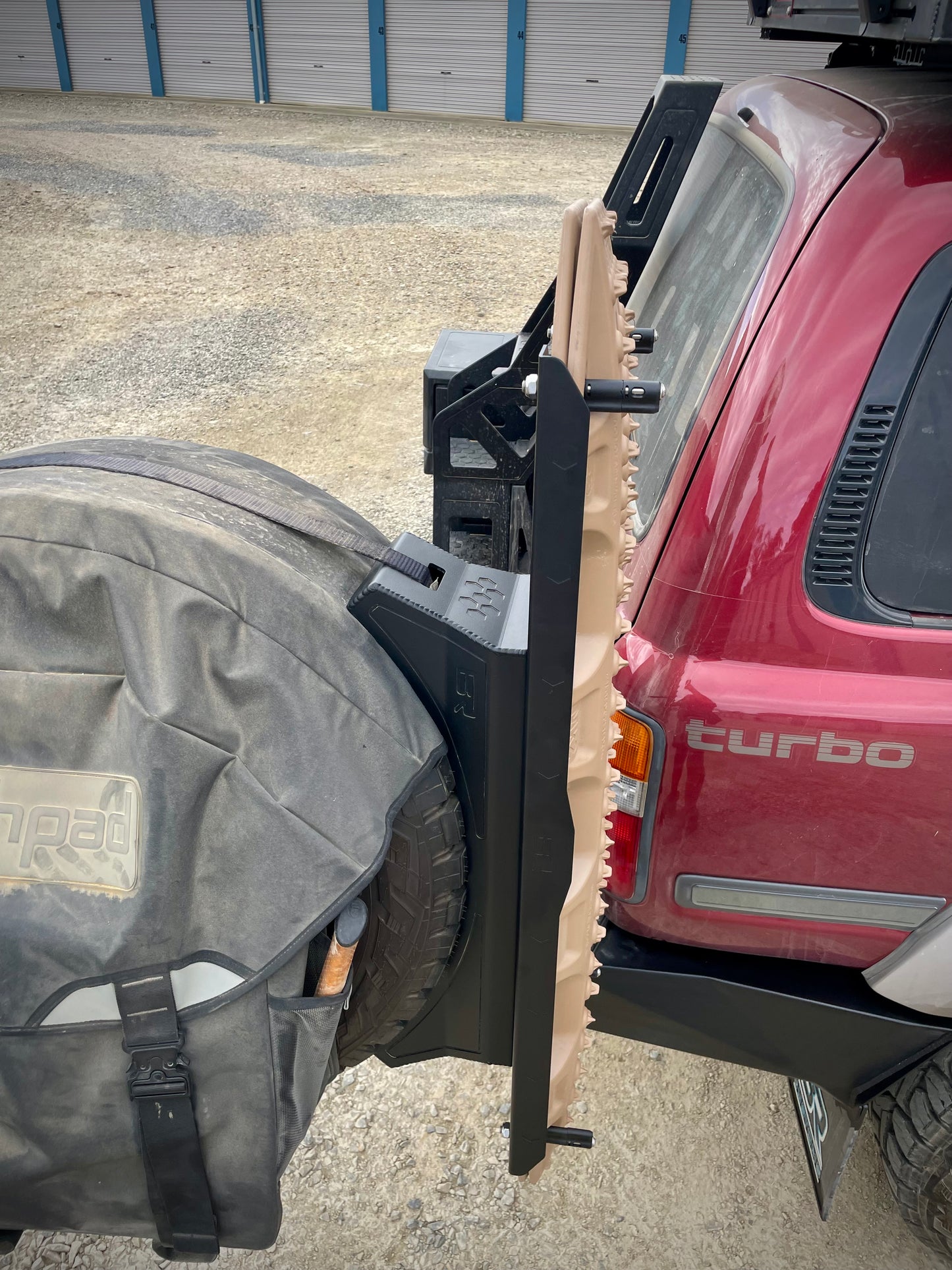Aluminium Tyre Rack/Maxtrax Holder