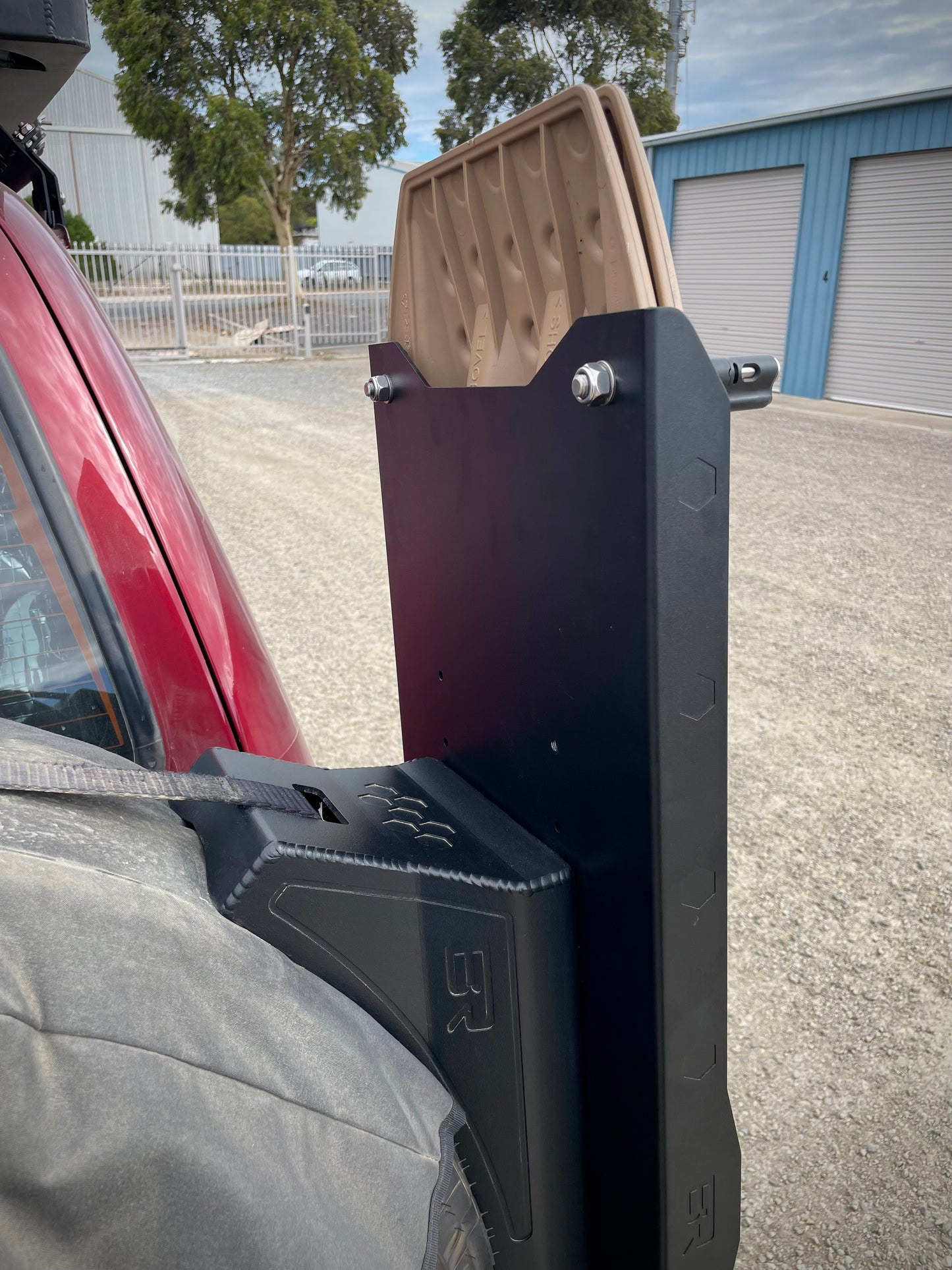 Aluminium Tyre Rack/Maxtrax Holder