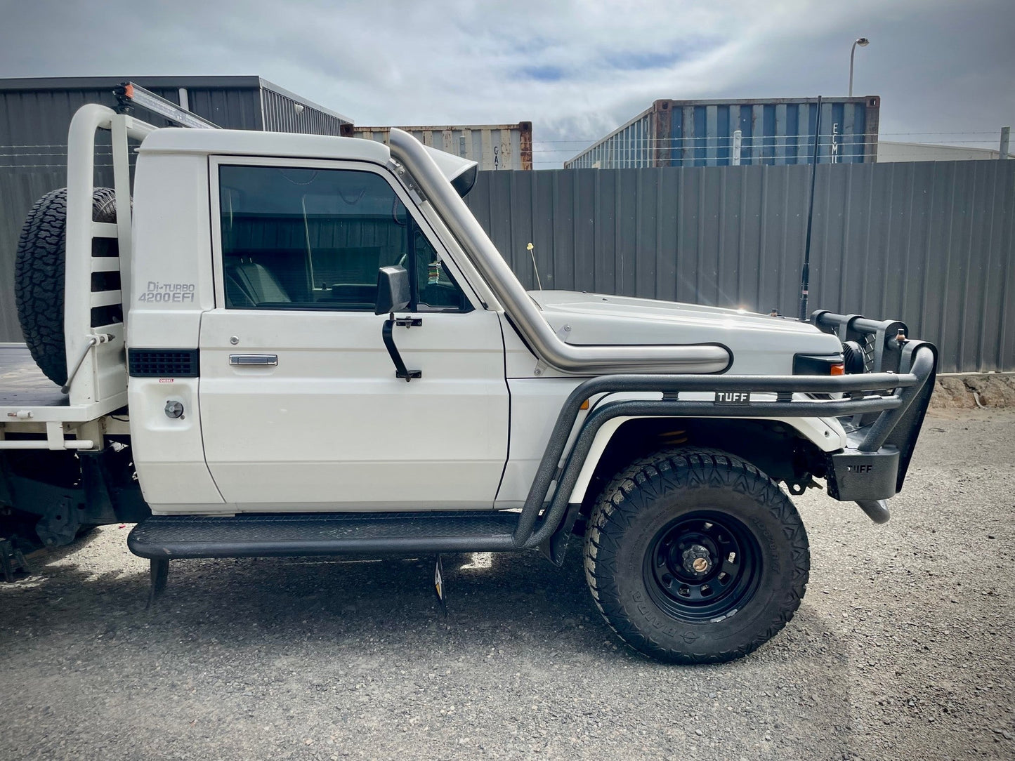 Toyota HDJ/HZJ79 4" Dual Snorkels
