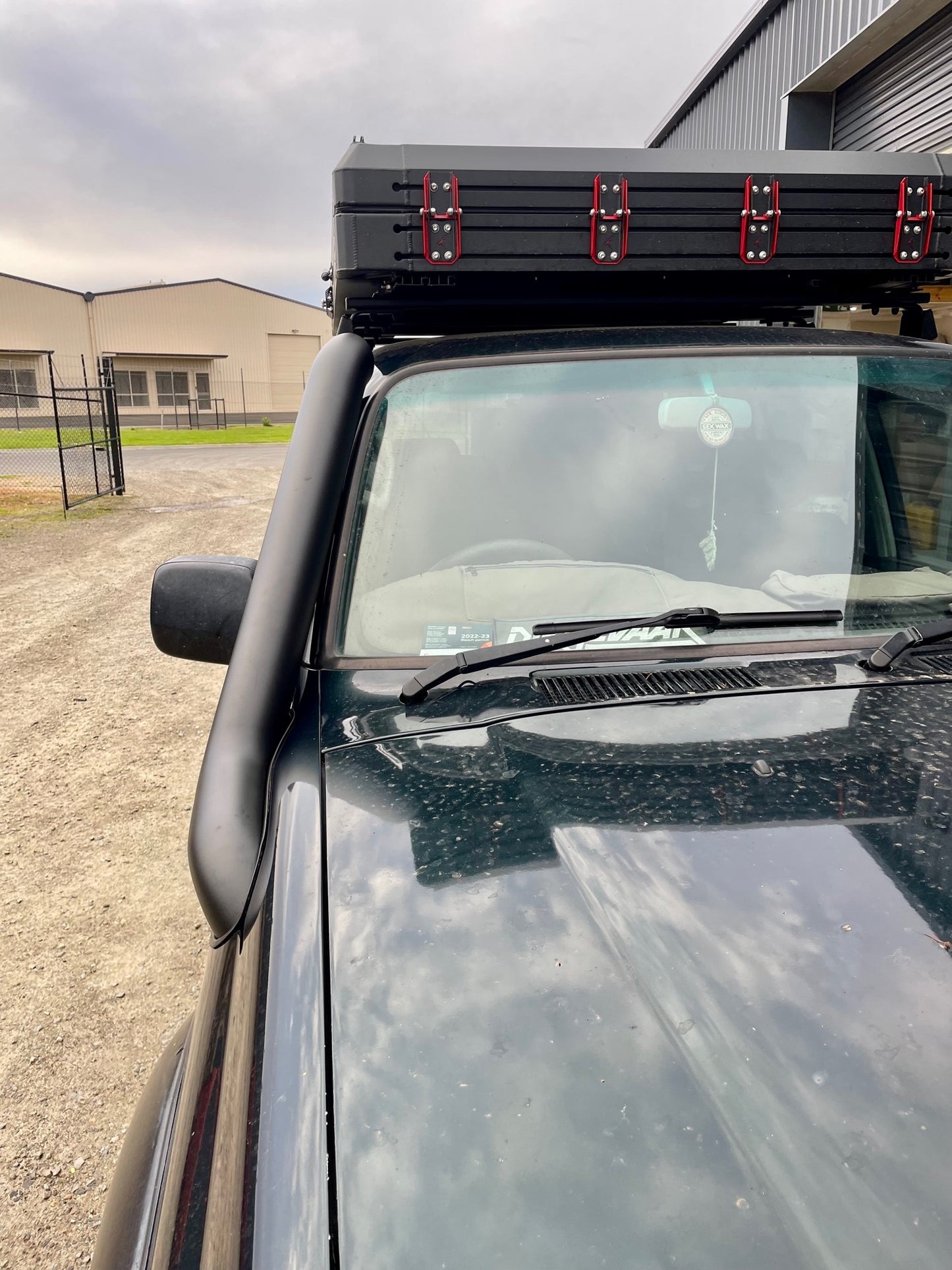 Toyota LC80 4" Mid Entry Snorkel