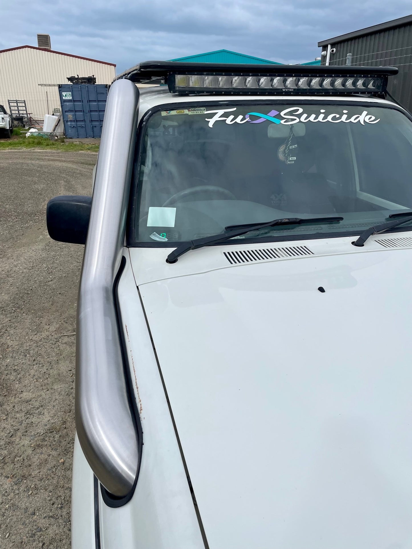 Toyota LC80 5" Snorkel (Safari Cover Up)