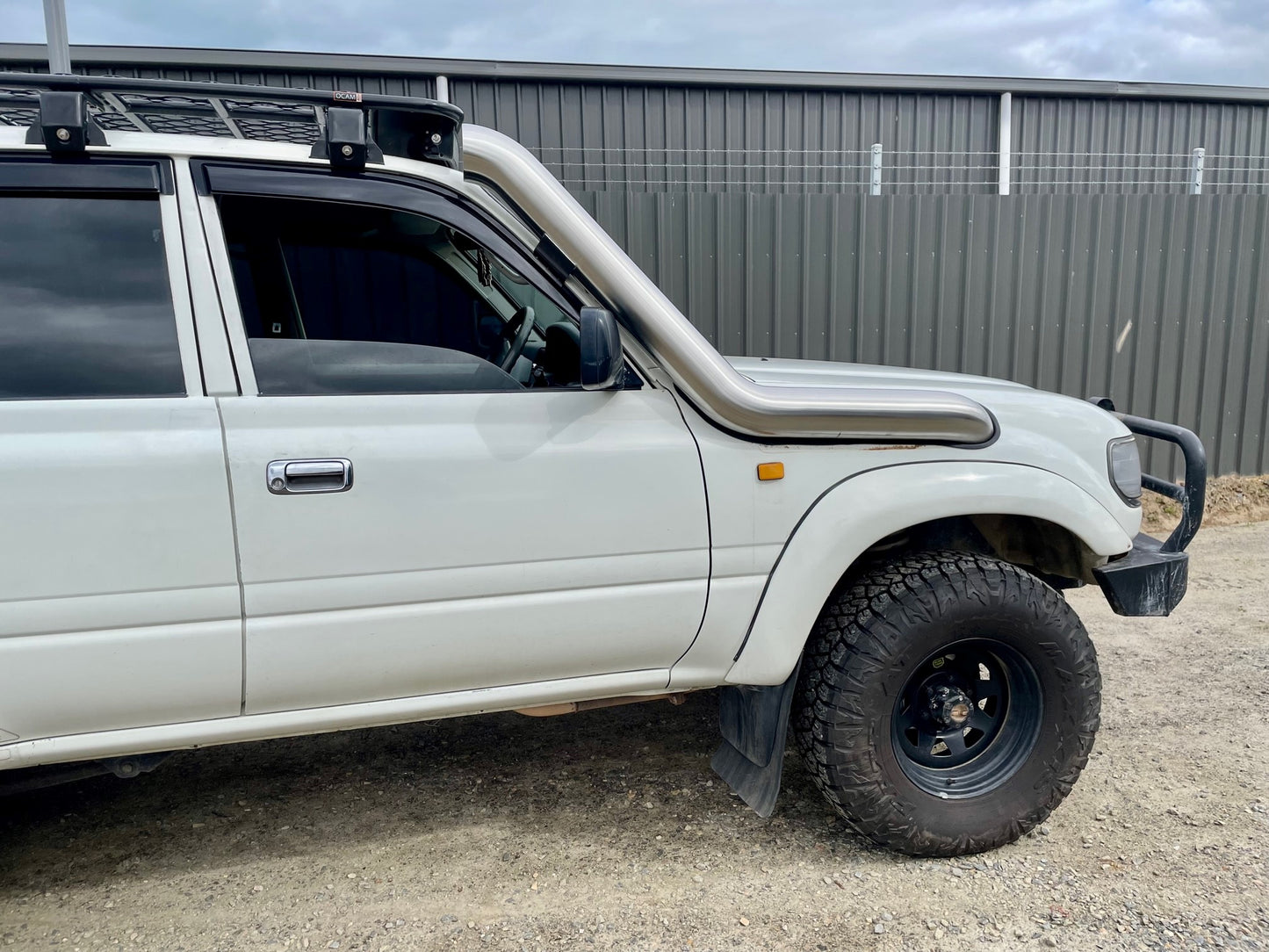 Toyota LC80 5" Snorkel (Safari Cover Up)