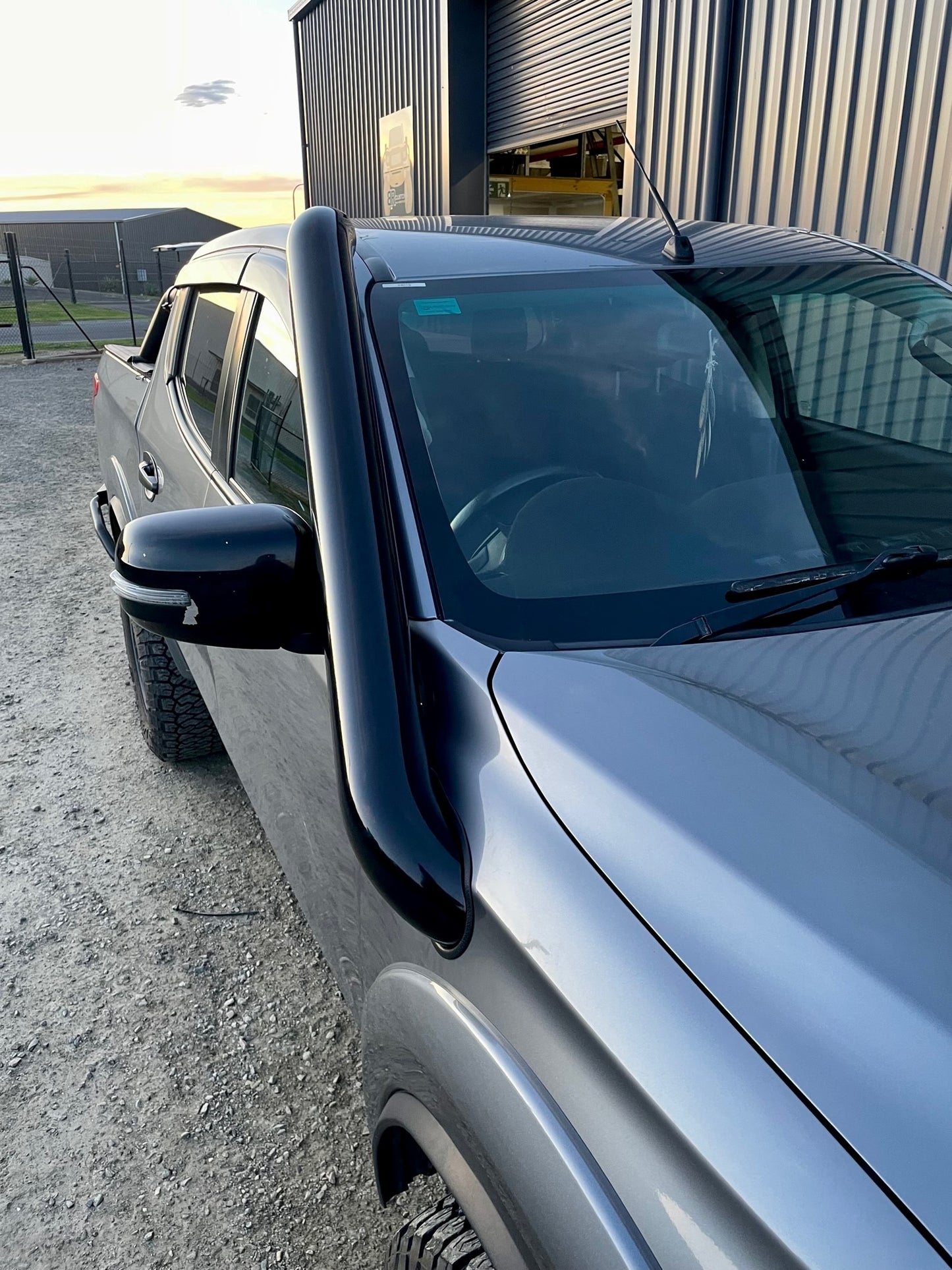 Mitsubishi Triton MQ Short Entry Snorkel