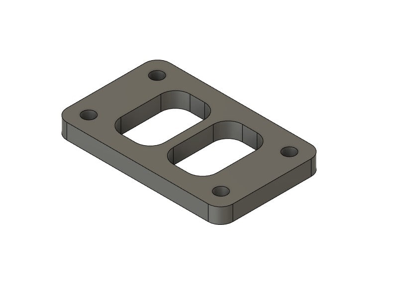 T3 divided manifold flange