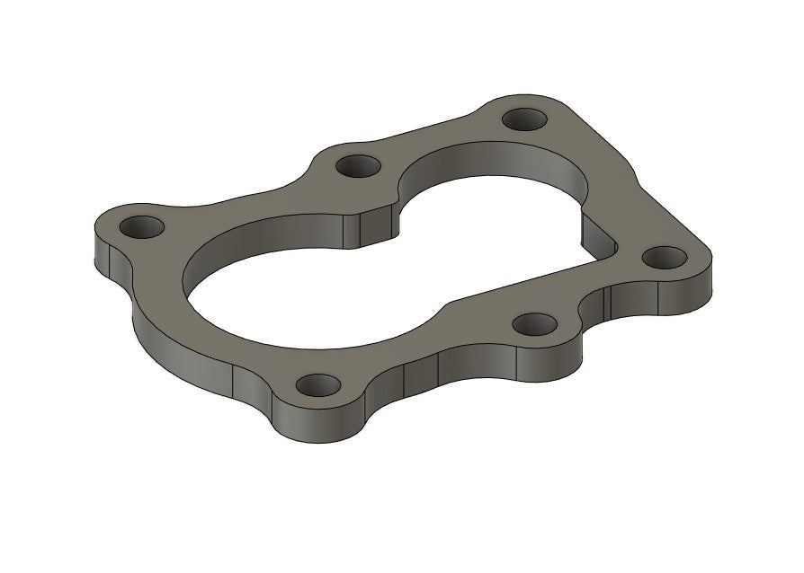 TD42 Dump pipe flange