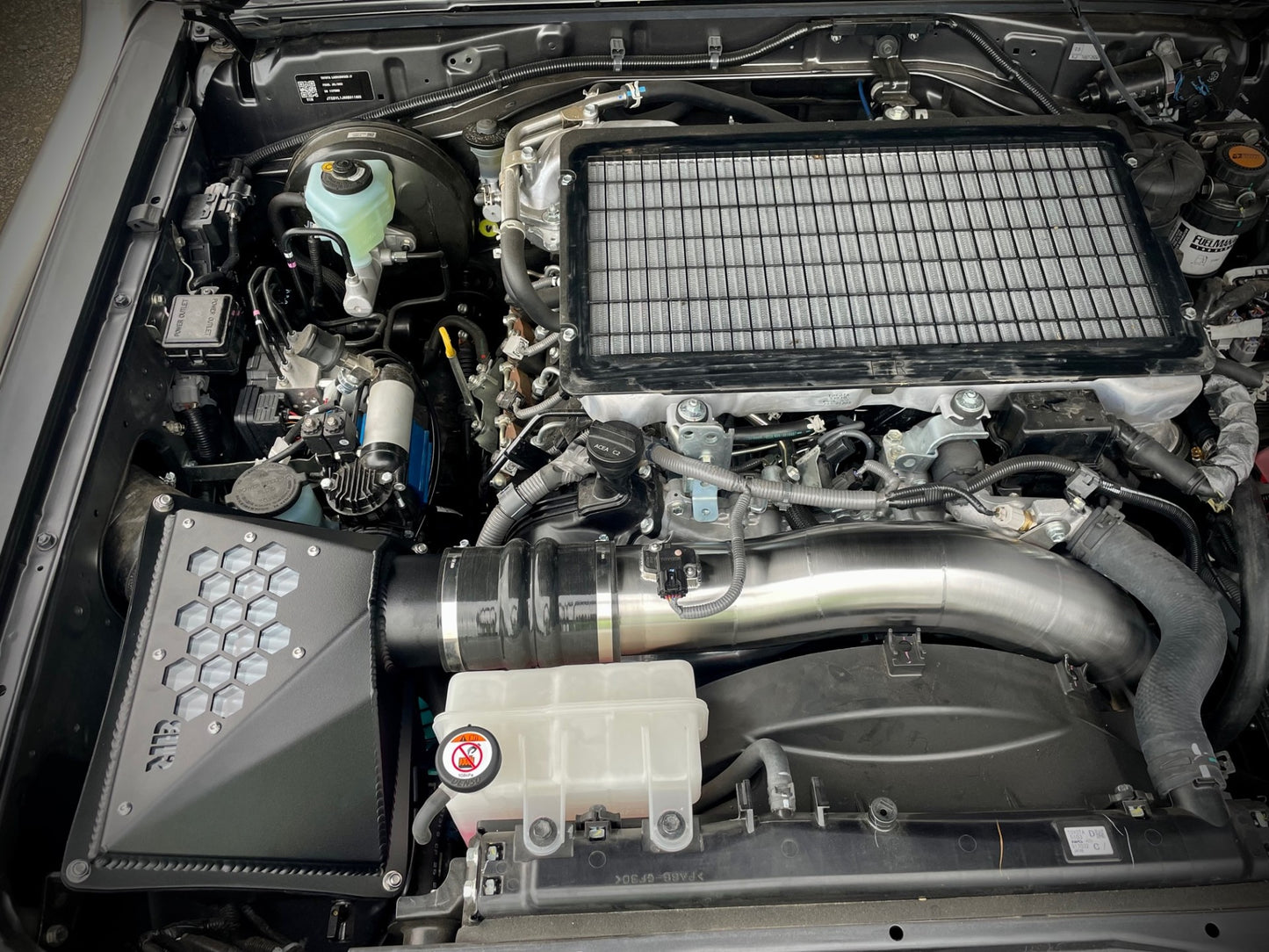Toyota VDJ LC76/78/79 4" Intake pipe kit