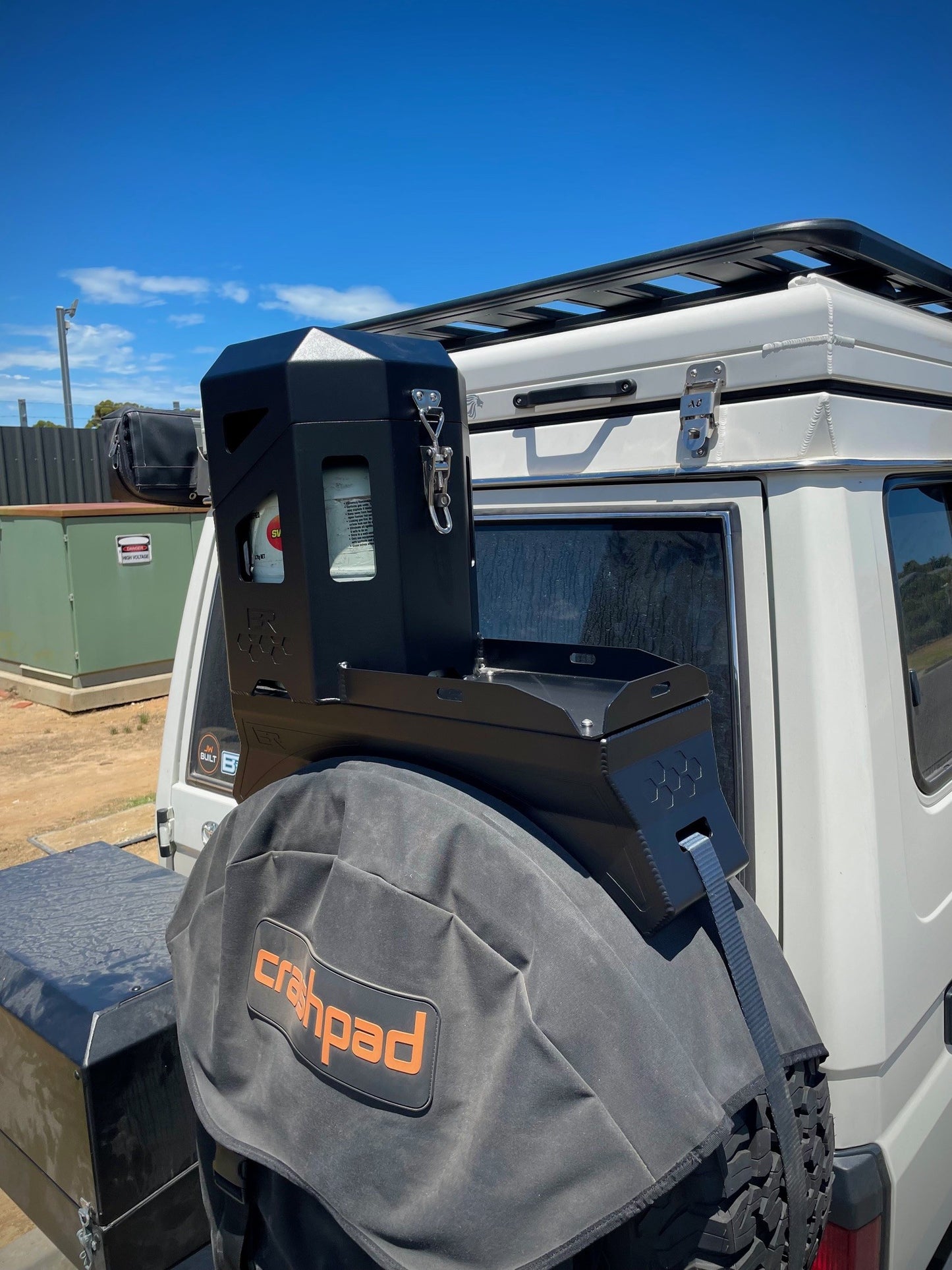 Aluminium Tyre Rack/Gas bottle holder