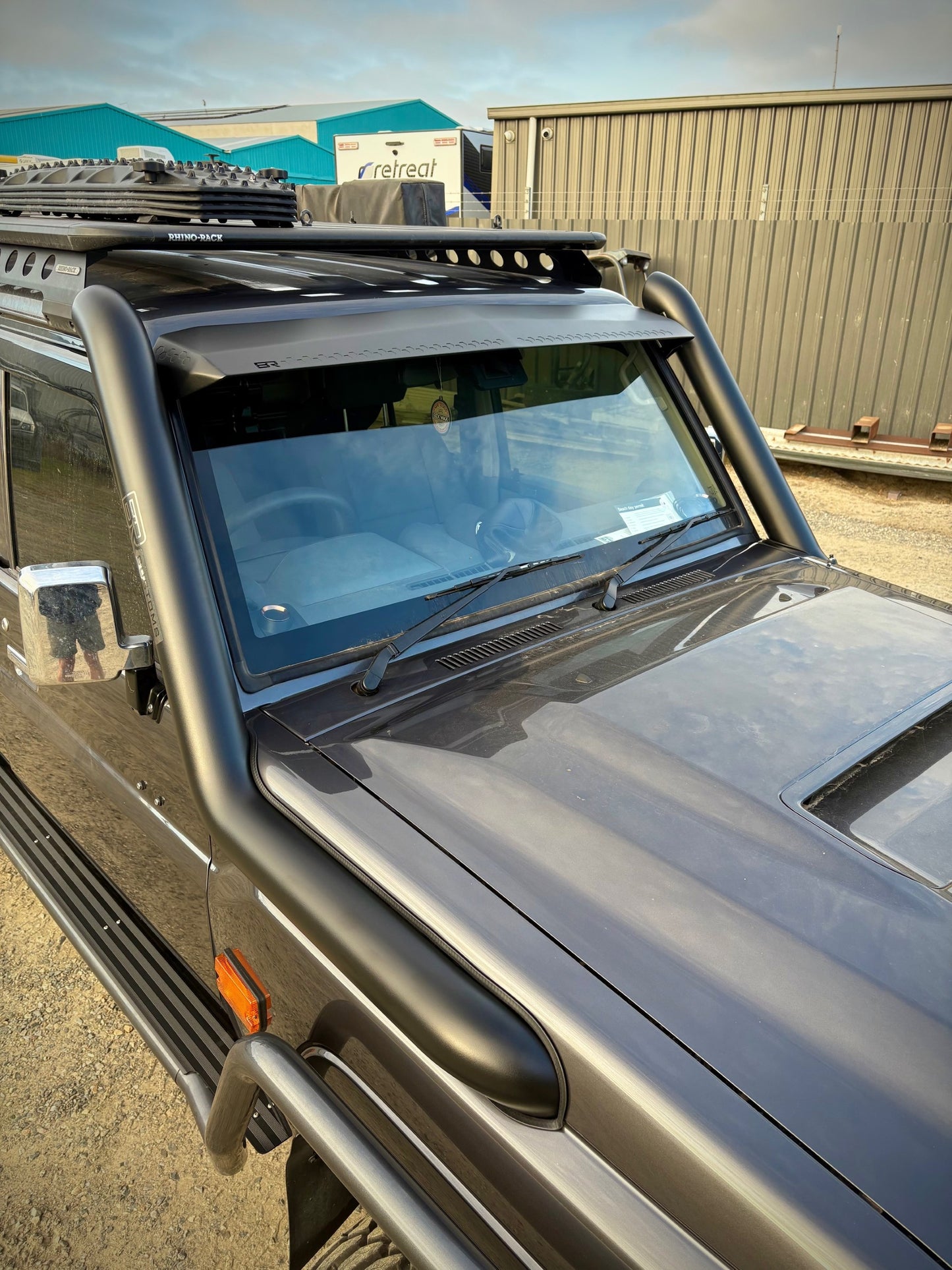 70 Series Aluminium Sunvisor