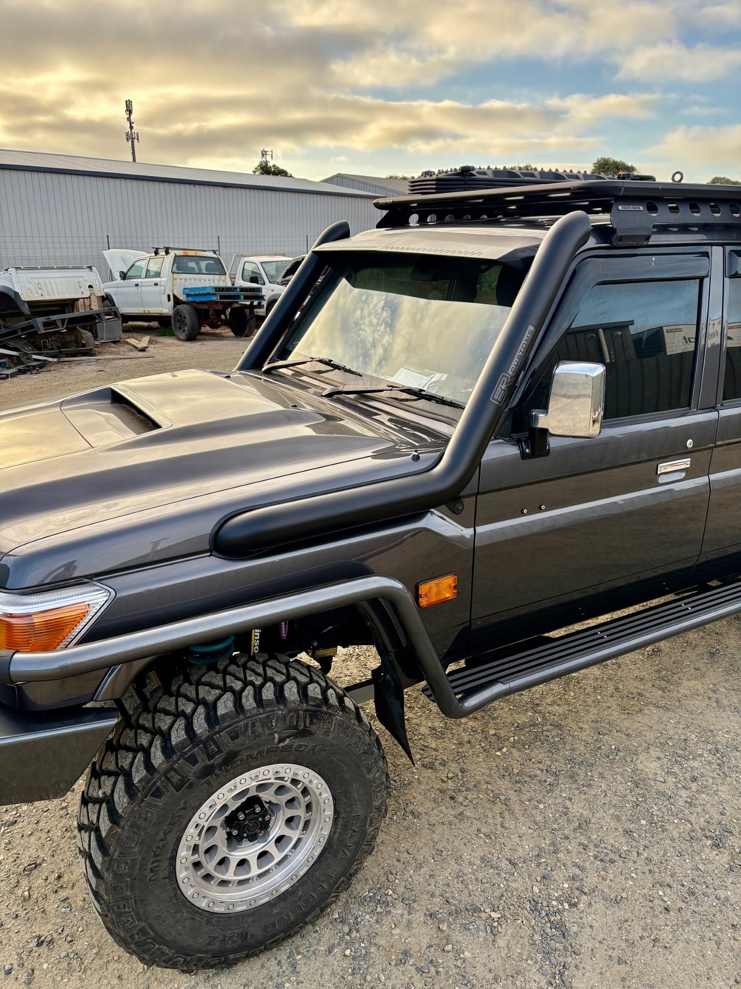 70 Series Aluminium Sunvisor