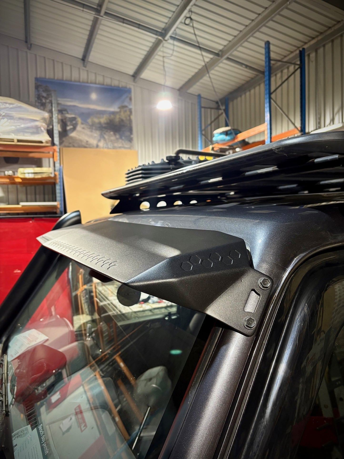 70 Series Aluminium Sunvisor
