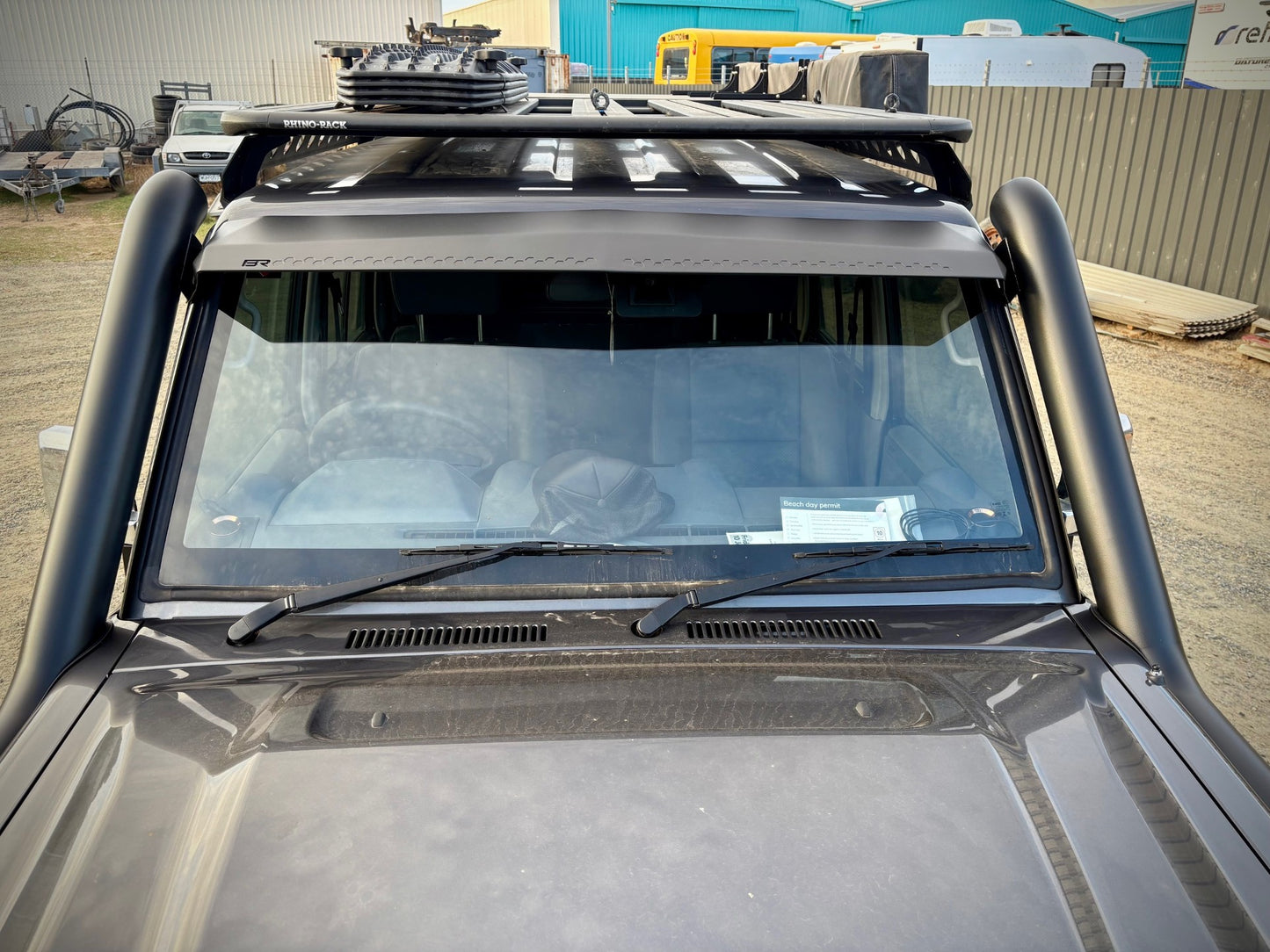 70 Series Aluminium Sunvisor