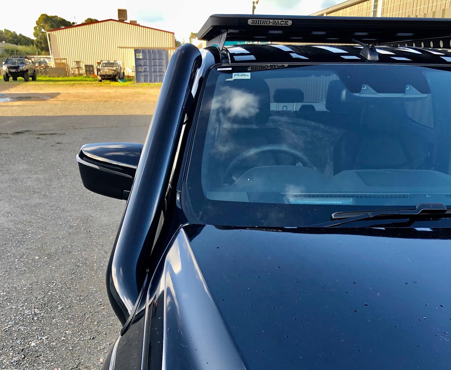 Isuzu D-MAX 21+ Short Entry Snorkel