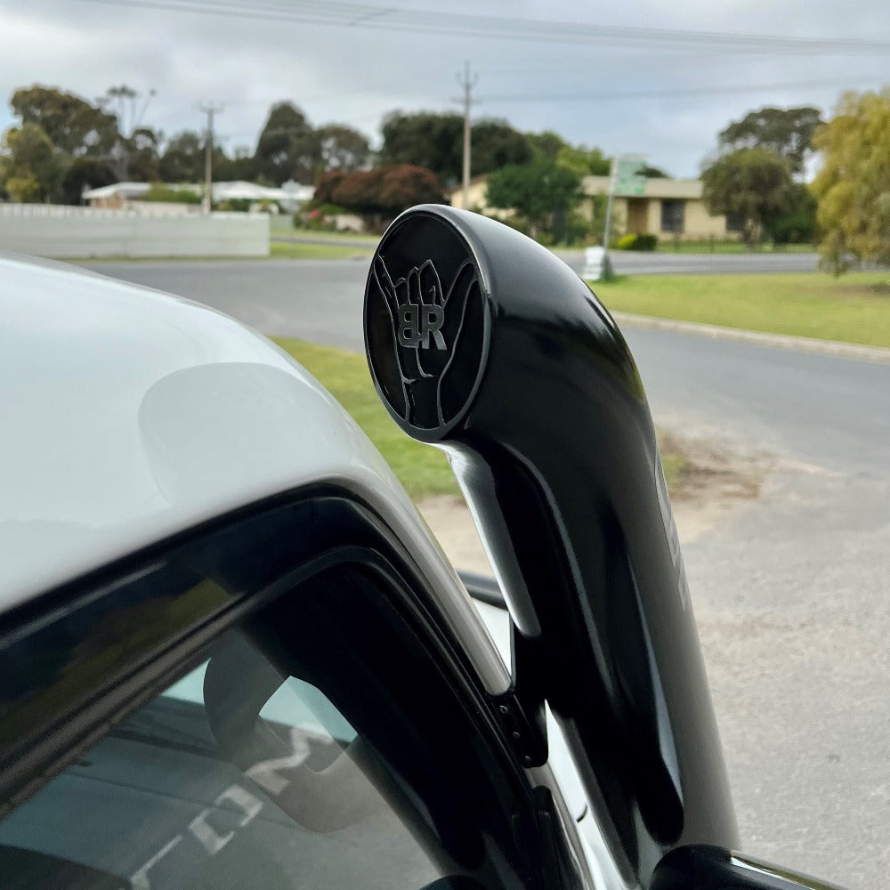 Mitsubishi Pajero V80 Gen 4 Mid Entry Snorkel