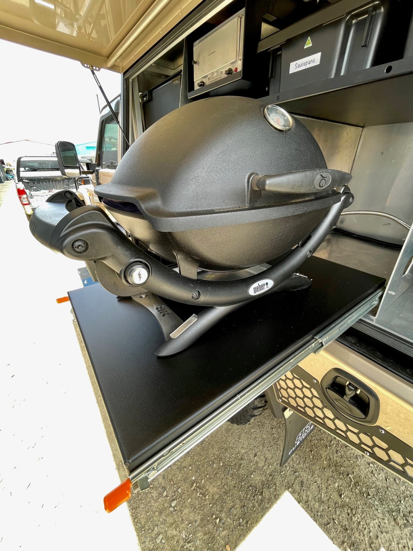 Weber Baby Q Hold Down Brackets Q1000/Q1200