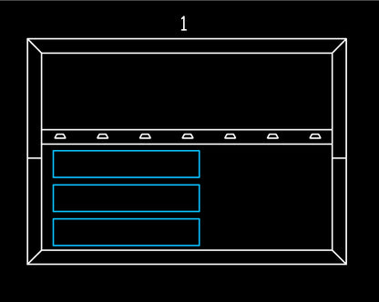 Aluminium Fitters Toolbox 1200mm