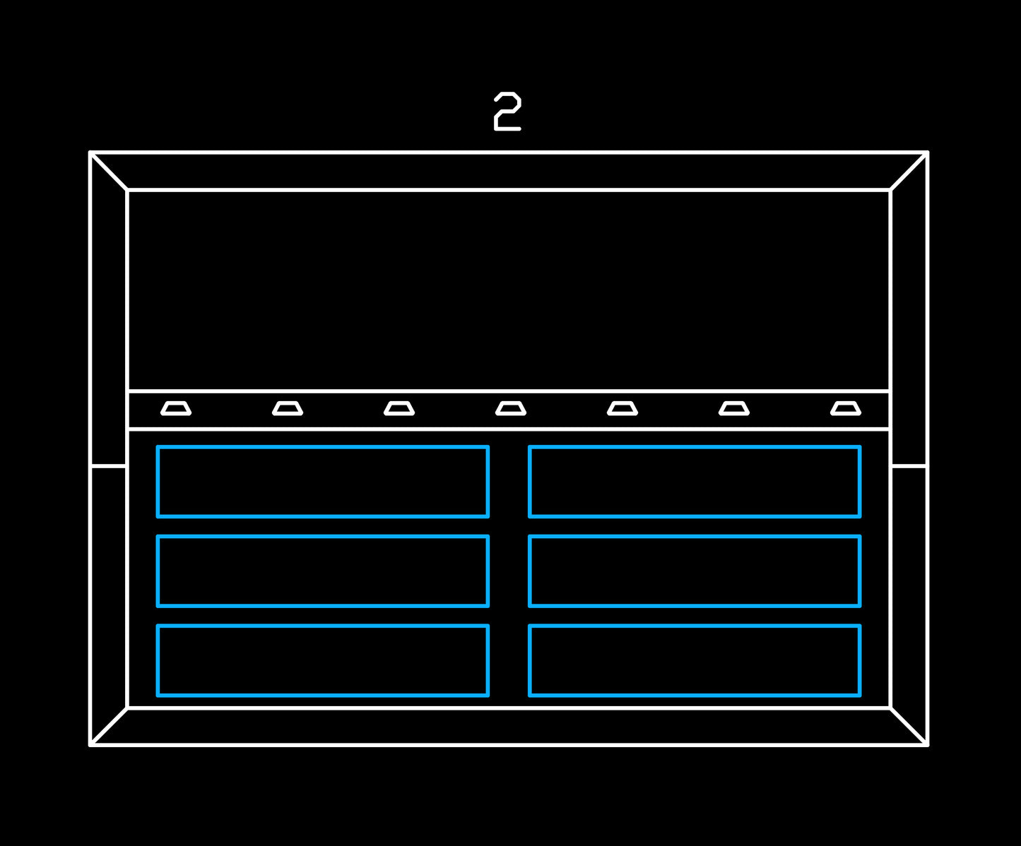 Aluminium Fitters Toolbox 1200mm