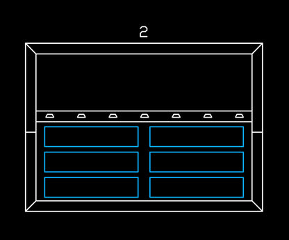 Aluminium Fitters Toolbox 1200mm
