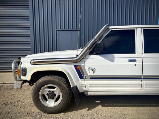 Nissan Patrol GQ RD28 Snorkel and airbox