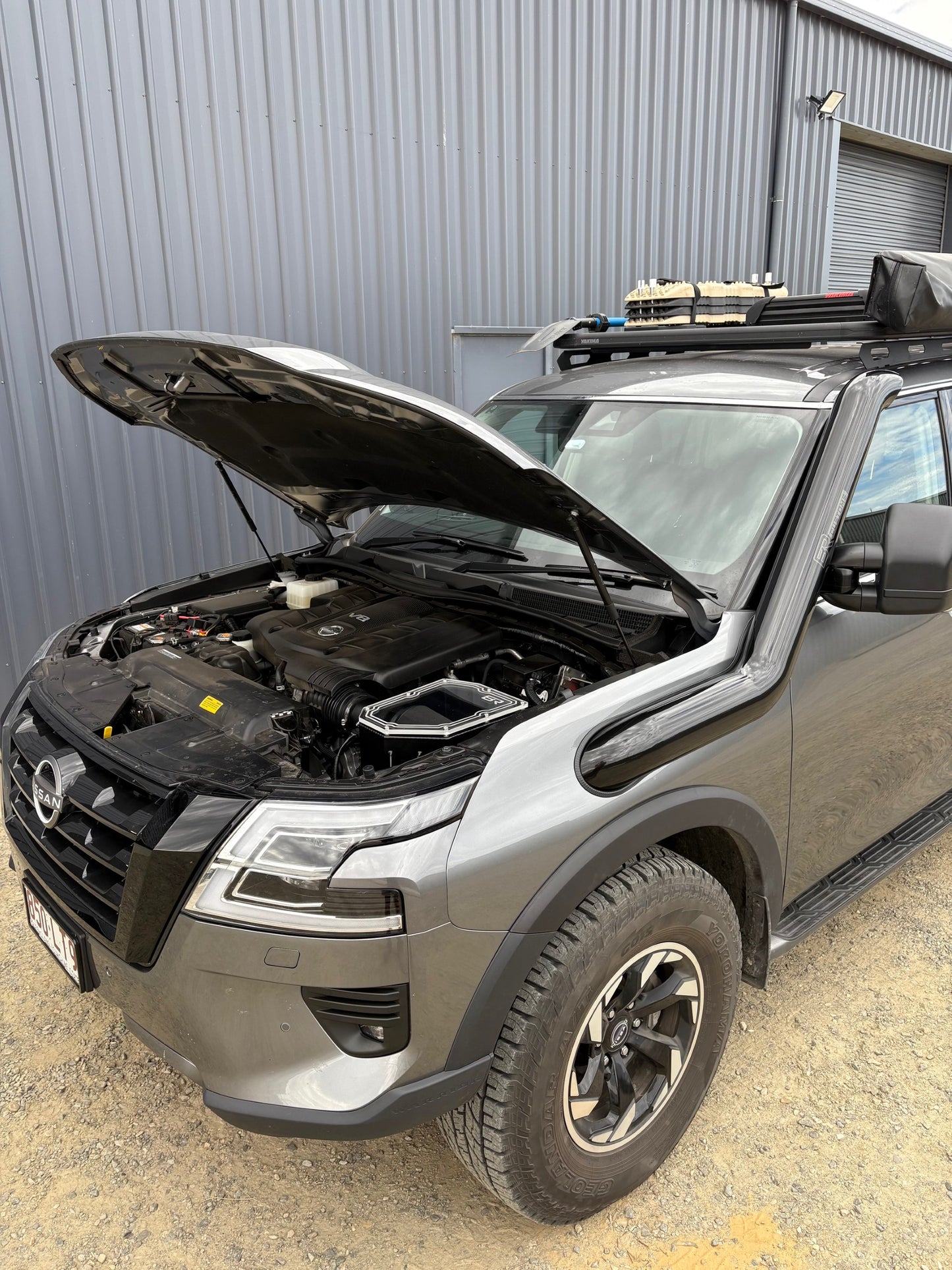 Nissan Patrol Y62 Pod Filter Airbox
