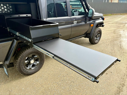 Aluminium Canopy Draw/Table Combo