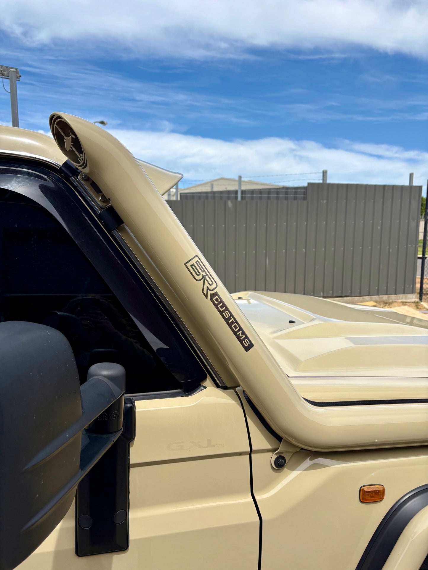 Toyota VDJ LC76/78/79 2007-2023 4" Snorkel (LOWCUT END)