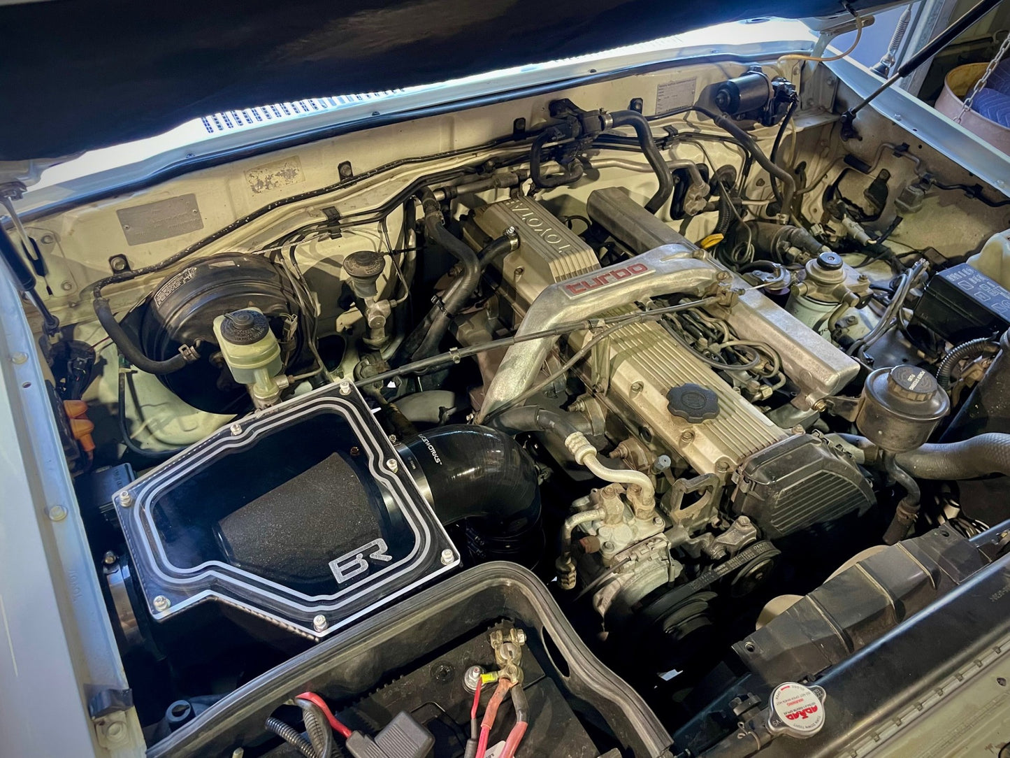 Toyota LC80 4" Mid Entry Snorkel