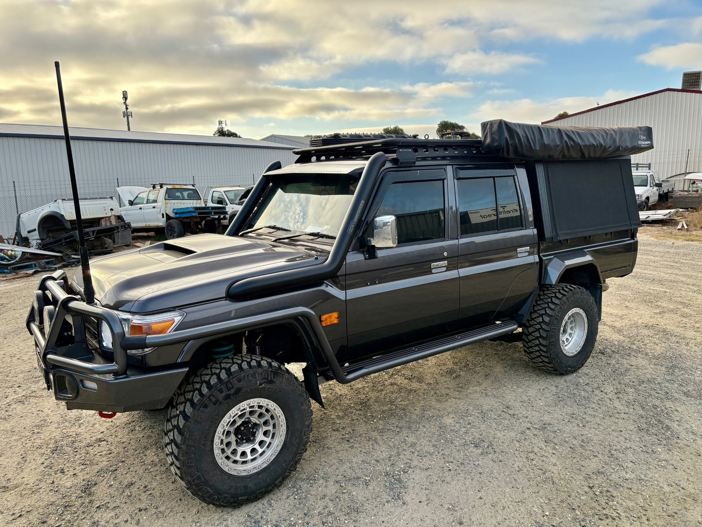 70 Series Aluminium Sunvisor