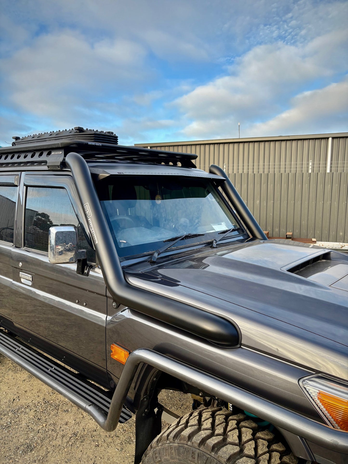 70 Series Aluminium Sunvisor